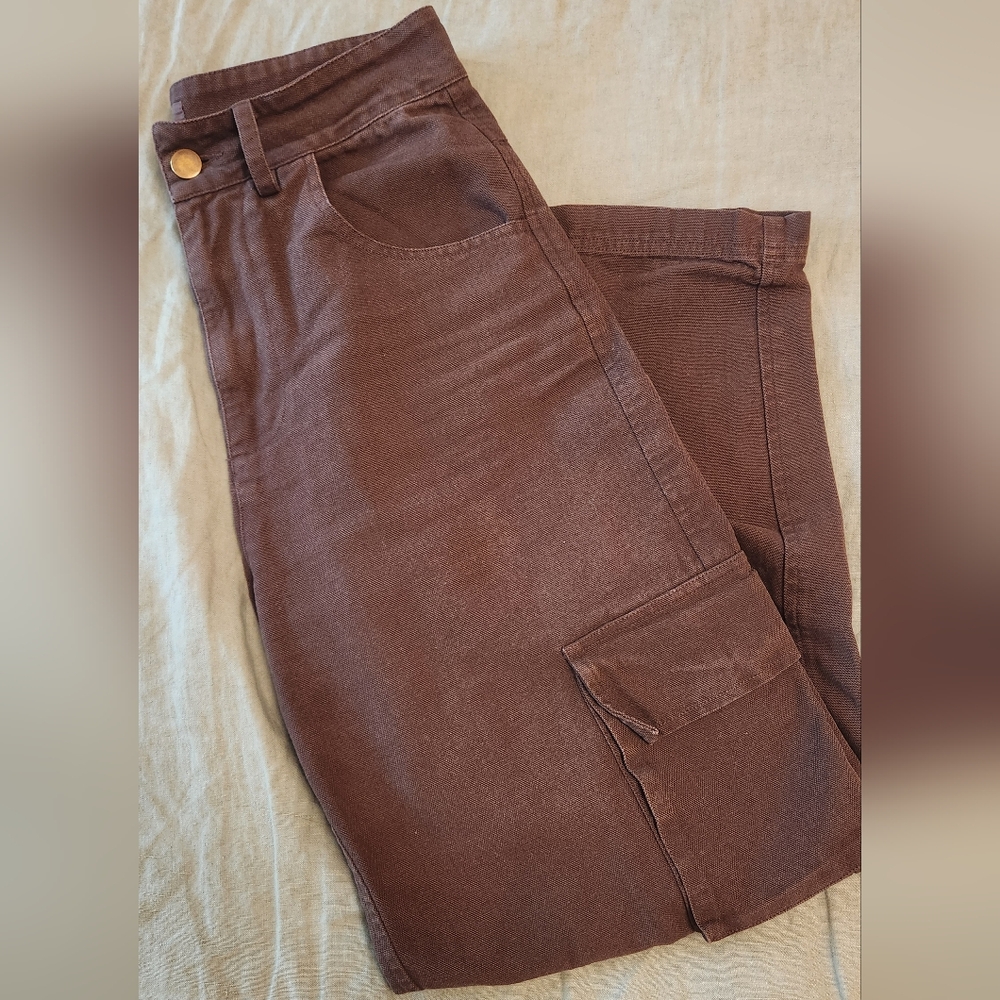 Mate THE Label Brown Cargo Pants